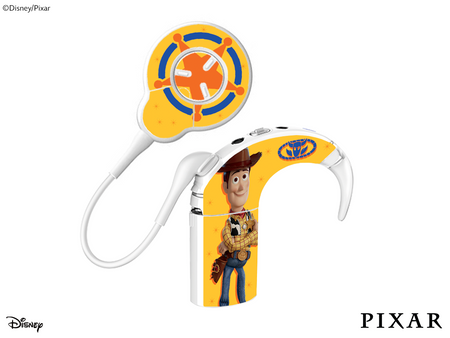 Skórka / naklejki na procesor mowy Cochlear NUCLEUS 7 - Disney Toy Story - Woody