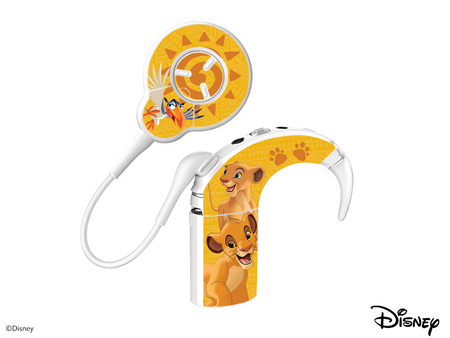 Skórka / naklejki na procesor mowy Cochlear NUCLEUS 7 - Disney Król Lew