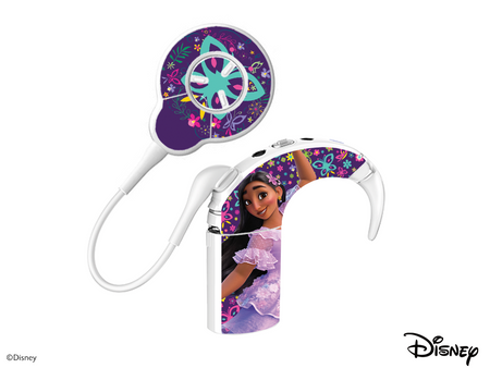 Skórka / naklejki na procesor mowy Cochlear NUCLEUS 7 - Disney Encanto - Isabela