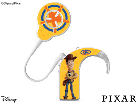 Skórka / naklejki na procesor mowy Cochlear NUCLEUS 8 - Disney Toy Story - Woody