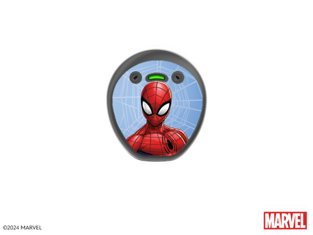 Skórki na procesor Cochlear Kanso 2 - Marvel Spider-Man